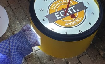 Restaurierung der Uhr