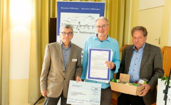 Preisträger  Dr. Röhr (© Werner Kissel)