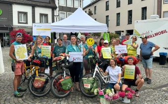 Gruppenbild Teilnehmende der MUT-Tour in Emmendingen 