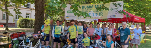 Gruppenfoto der Teilnehmenden der MUT-Tour