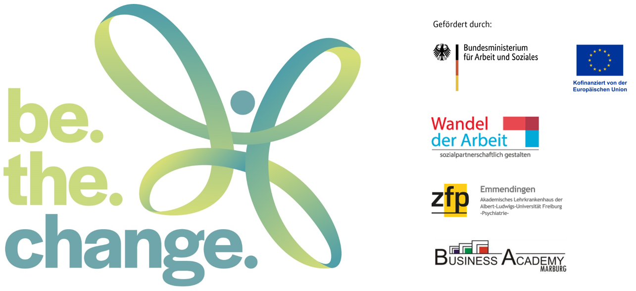 Logo EU Projekt be the change