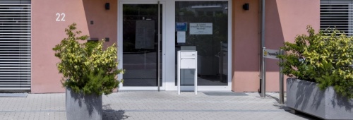 Eingang Tagesklinik Bad Krozingen