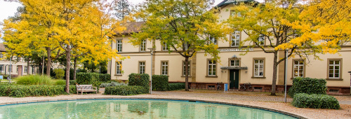 Brunnen vor dem Gemeinschaftszentrum 