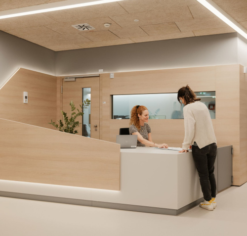 Pflegestützpunkt im ZsG Lörrach (©Maurice L. Kubitschek_LANGSOMMER)